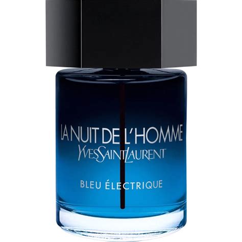 'bleu électrique' la nuit de l'homme ysl|la nuit de l'homme 200ml.